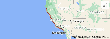 Pacific highway 1 – California