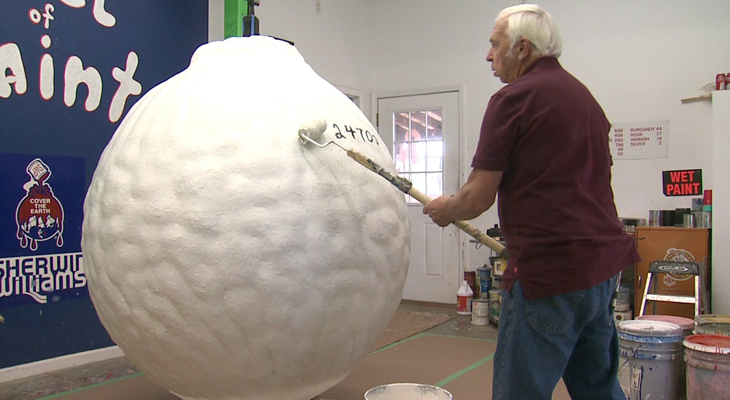 World’s Largest Ball of Paint
