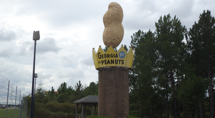 World's Largest Peanut Monument