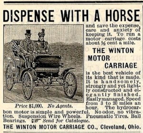 The Winton motor carriage