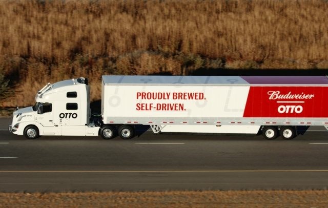 First Shipment by Self-Driving Truck