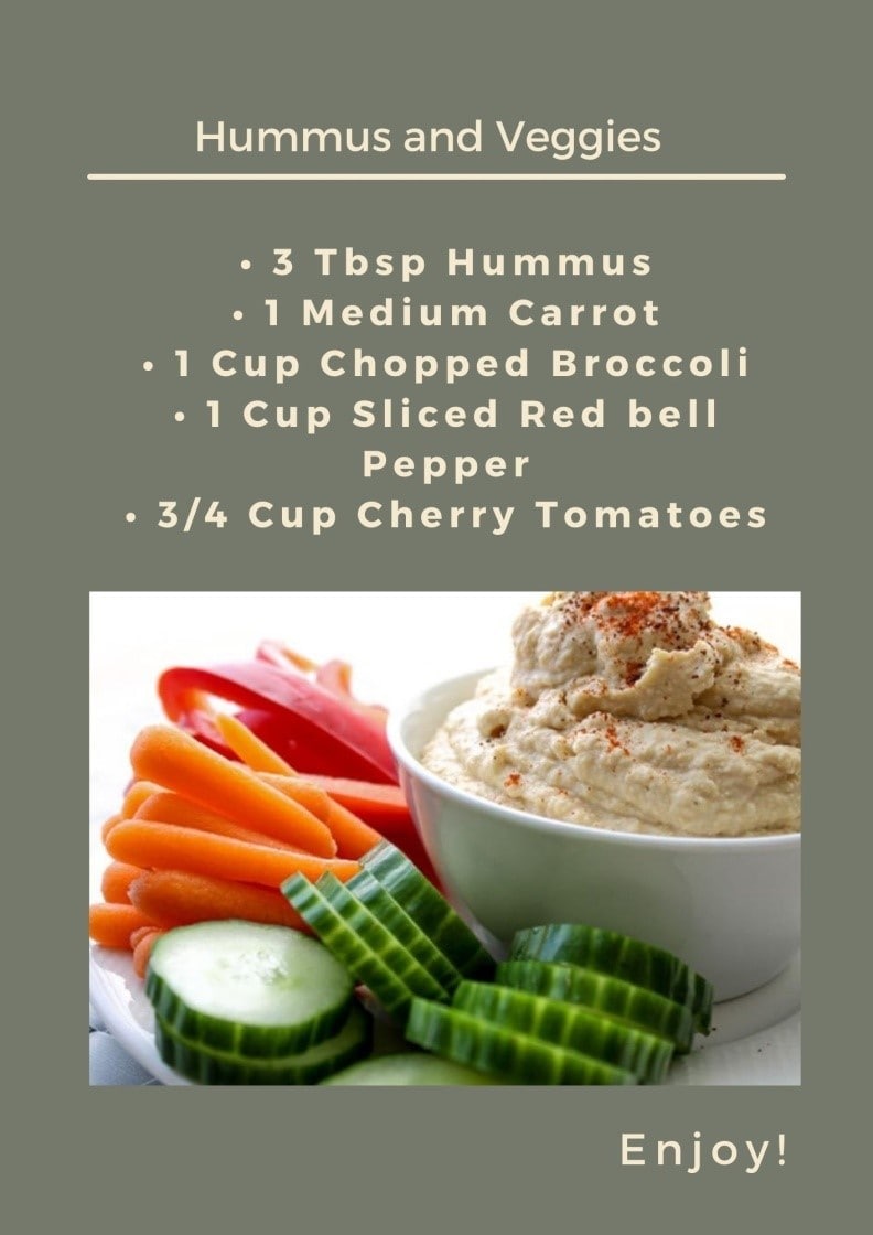 Hummus and Veggies Recipe