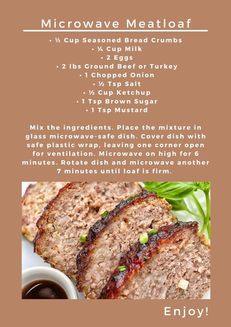 Microwave Meatloaf Recipe