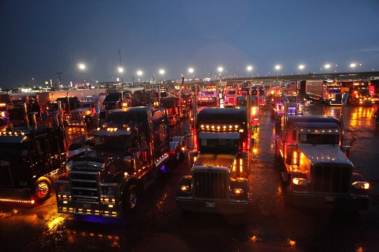 Celebrate with Other Truck Drivers