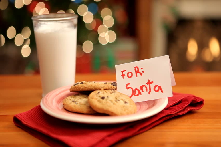 Milk and Cookies for Santa