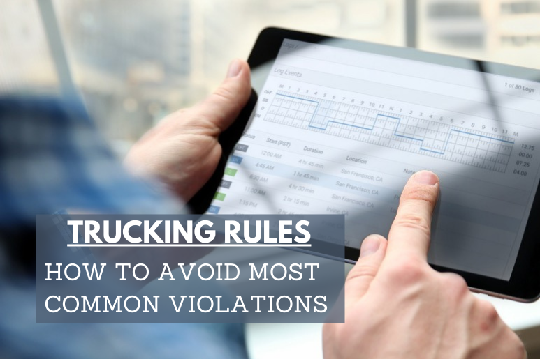 Avoid HOS violations - six rules