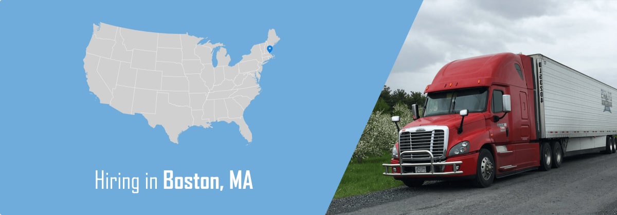 Boston solo driver CDL A hiring