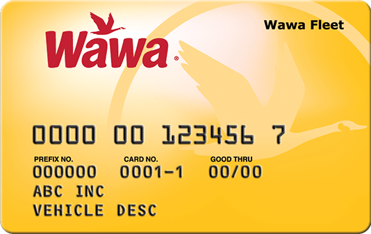 Wawa Fleet Fuel Card 