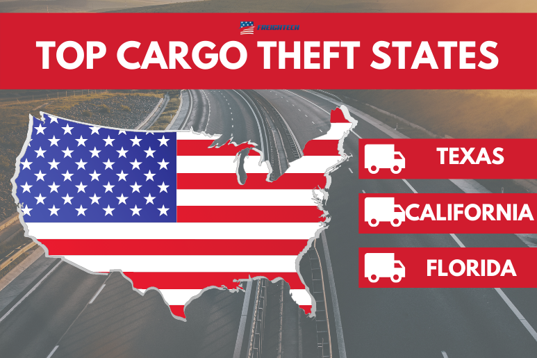 Top Cargo Theft States