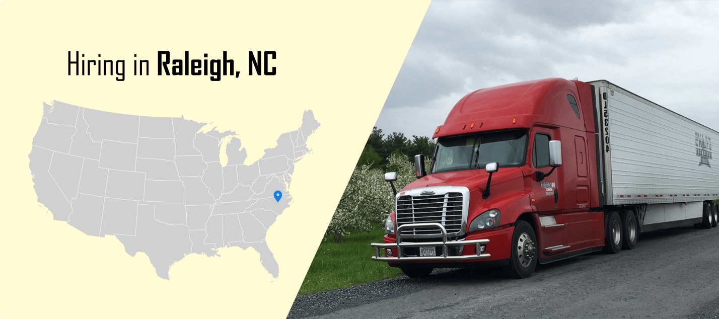 Raleigh solo CDL-A Company driver hiring